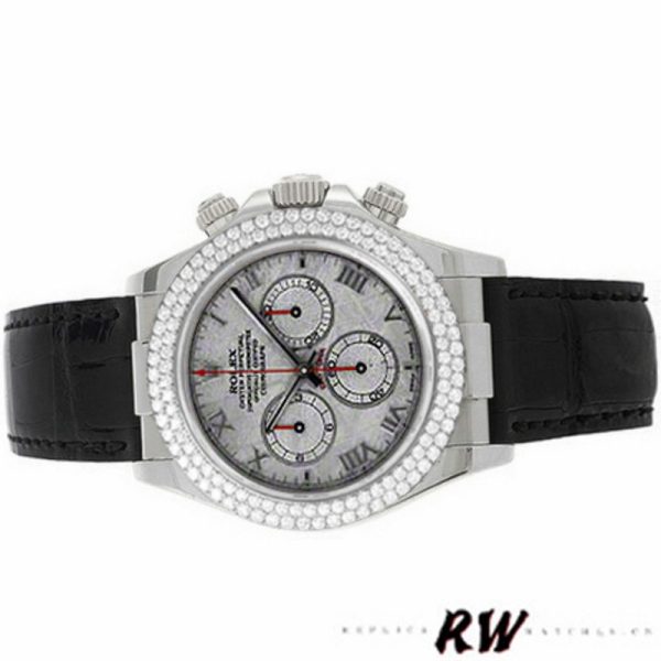 Rolex Cosmograph Daytona 116589 Meteorite Grey Dial 40MM Mens Replica Watch - Image 3