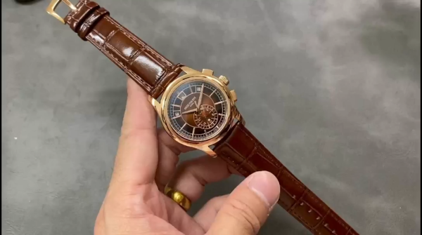 Replica Patek Philippe Complications 5905R 001 42mm Mens Watch - Image 2