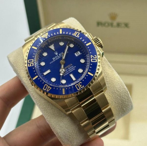 Rolex New 2024 Release Deepsea Gold Blue Dial 136668LB - Image 3