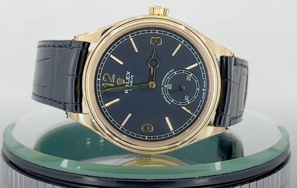 Rolex 1908 Yellow Gold 52508 0002 39 mm Replica Watch - Image 2