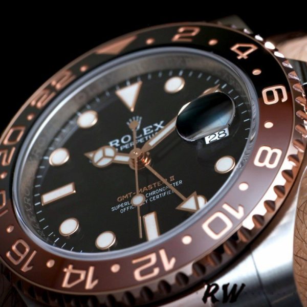 Rolex GMT-Master II 126711CHNR Black Dial 40mm Mens Replica Watch - Image 3