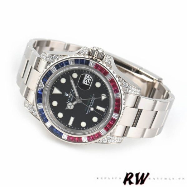Rolex GMT Master II 116759SA Black Dial 40mm Mens Replica Watch - Image 4
