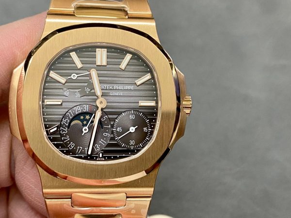 Replica Patek Philippe Nautilus 5712 1R 001 40mm Mens Watch - Image 3