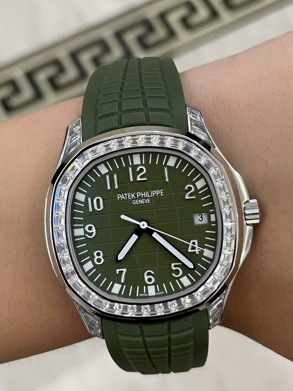 Patek Philippe Aquanaut 5167 300G 010 Black & Green & Brown 40mm(black) - Image 16