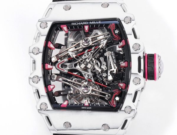 Richard Mille RM 38 02 Bubba Watson Tourbillon White Case Rubber & Fabric Strap - Image 22
