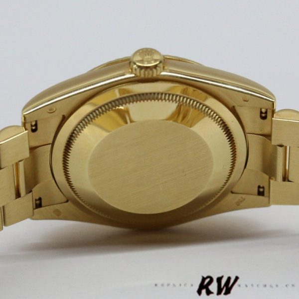 Rolex Day-Date 118238 Fluted Bezel Champagne Dial 36mm Unisex Replica Watch - Image 4