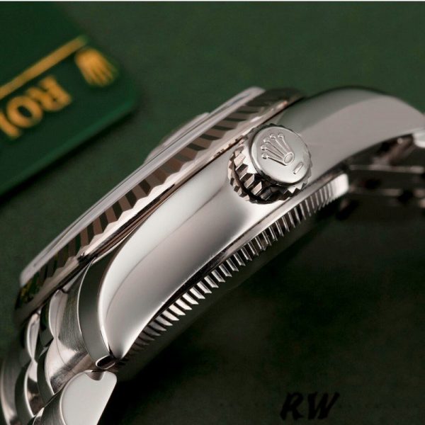 Rolex Datejust 179174 Mother of Pearl Pink Dial Fluted Bezel 26MM Lady Replica Watch - Image 4