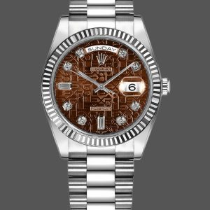 Rolex Day-Date 118239 Jubilee Chocolate Brown Dial 36mm Unisex Replica Watch
(5.0)