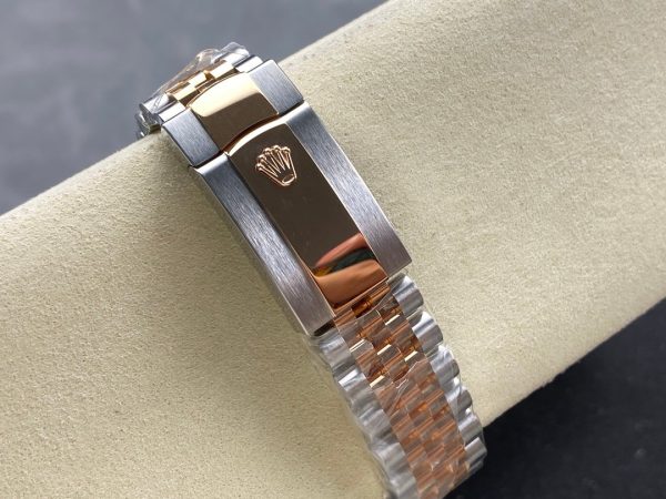 Rolex Datejust Automatic Rose Gold & Steel Watch m126331 0002 - Image 9
