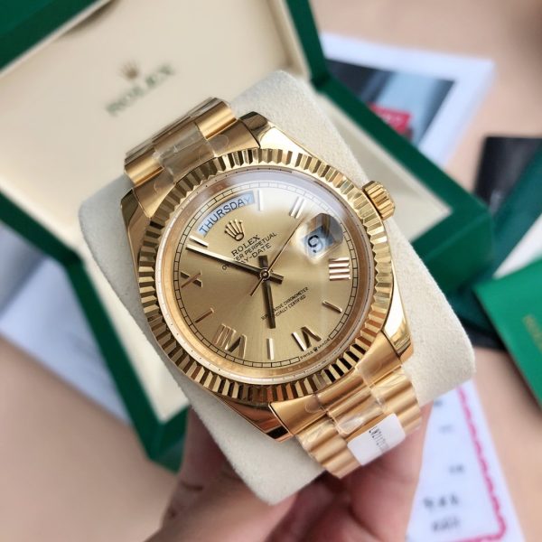 Rolex Day-Date 118238 Champagne Dial 36mm Unisex Replica Watch - Image 2