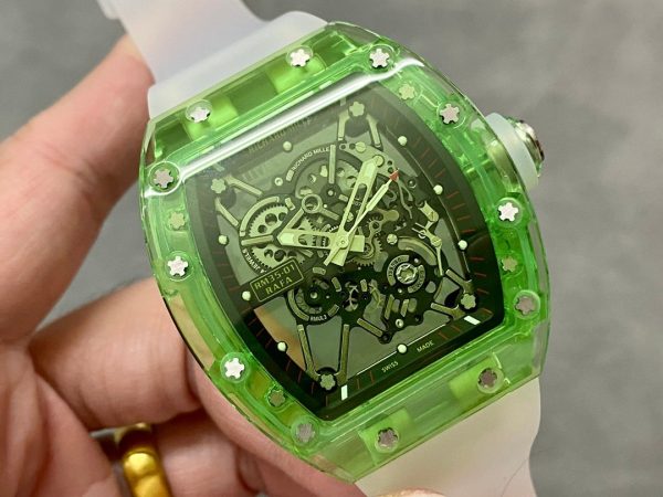 Richard Mille RM35-01 Transparent Tourbillon 1:1 Replica Watch - Image 4
