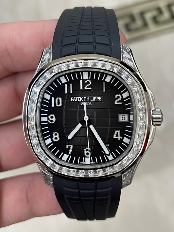 Patek Philippe Aquanaut 5167 300G 010 Black & Green & Brown 40mm(black) - Image 4