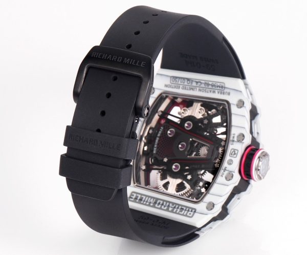 Richard Mille RM 38 02 Bubba Watson Tourbillon White Case Rubber & Fabric Strap - Image 19