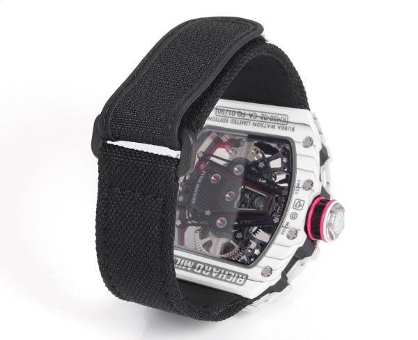 Richard Mille RM 38 02 Bubba Watson Tourbillon White Case Rubber & Fabric Strap - Image 29