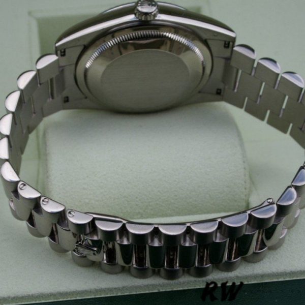 Rolex Day-Date 118239 white gold Jubilee Silver Dial 36mm Unisex Replica Watch - Image 4