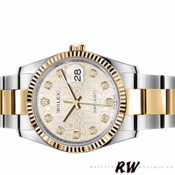 Rolex Datejust 126233 Silver Jubilee Dial 36MM Unisex Replica Watch - Image 4