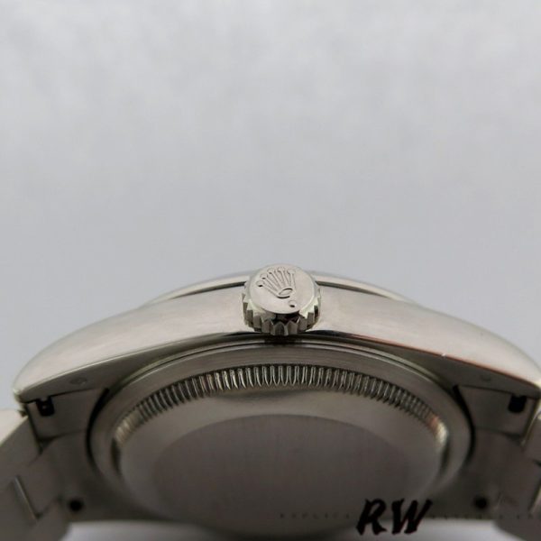 Rolex Day Date 118206 Platinum Black Diamond Dial 36mm Unisex Replica Watch - Image 4
