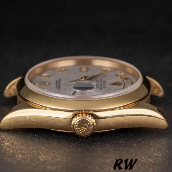 Rolex Day-Date 118208 Meteorite Grey Diamond Dial 36mm Unisex Replica Watch - Image 4