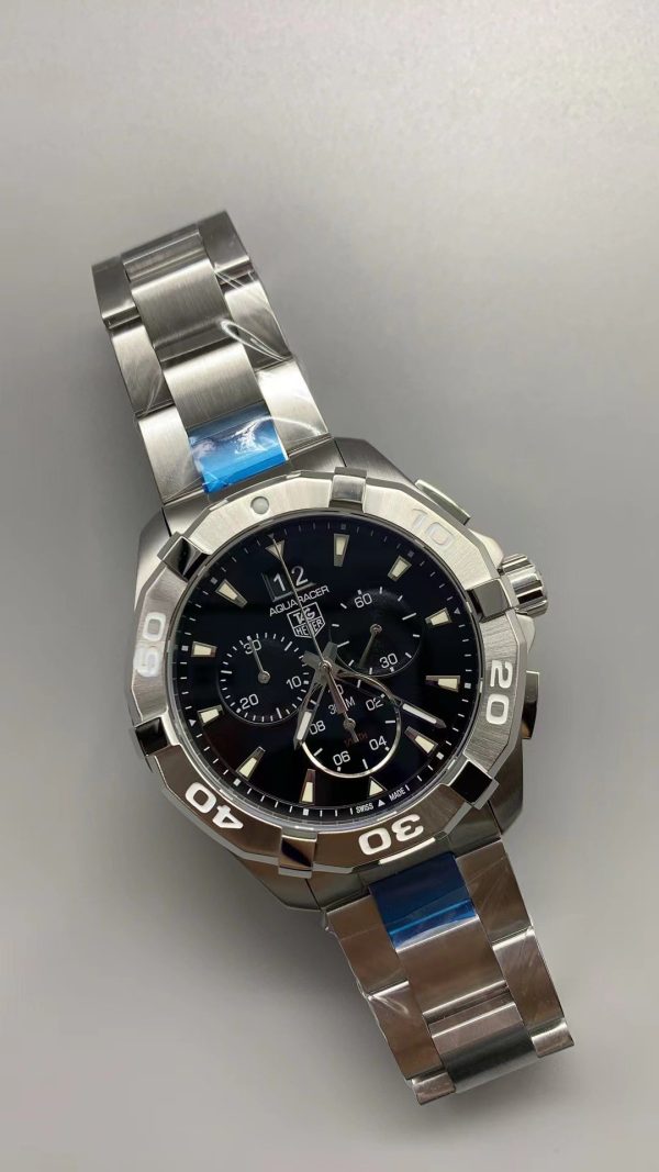 TAG Heuer Aquaracer Quartz Aqua Racer CAY1110.BA0927 Silvery Replica Watch - Image 4