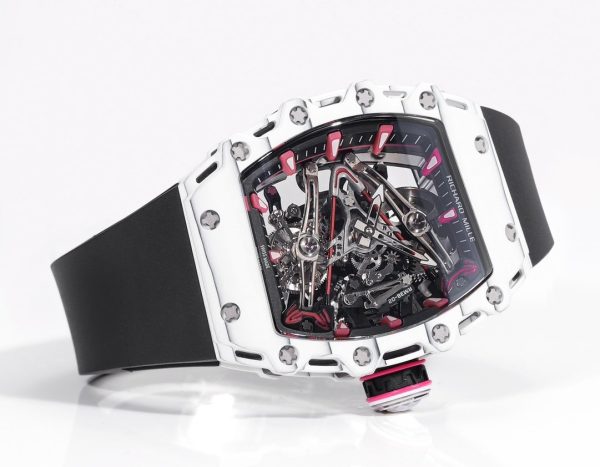 Richard Mille RM 38 02 Bubba Watson Tourbillon White Case Rubber & Fabric Strap - Image 16