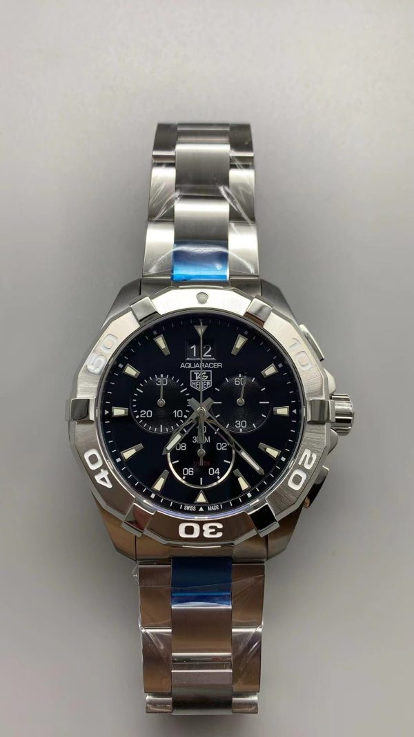 TAG Heuer Aquaracer Quartz Aqua Racer CAY1110.BA0927 Silvery Replica Watch - Image 2