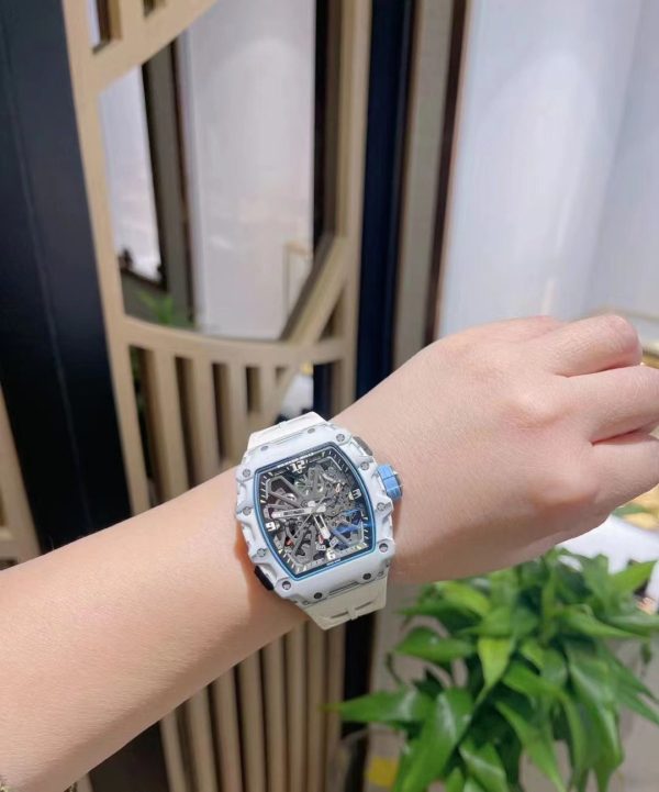 Richard Mille RM 35-03 Rafa Nadal White Carbon Quartz TPT(BLUE) - Image 7