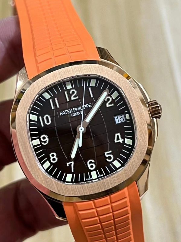 Replica Patek Philippe Aquanaut 5167R 40mm Mens Watch(silver) - Image 2