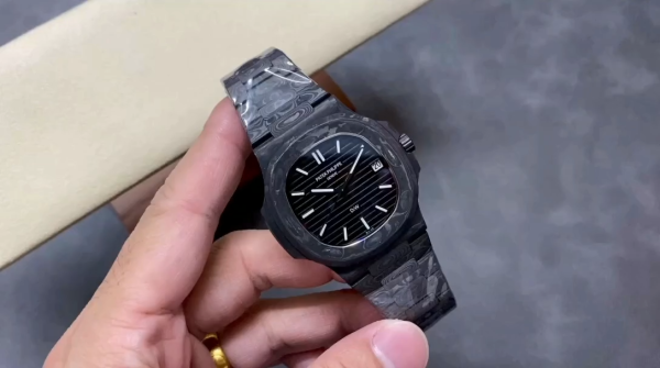 Patek Philippe Nautilus Titanium Case Black Dial 5711 40MM Watch - Image 2