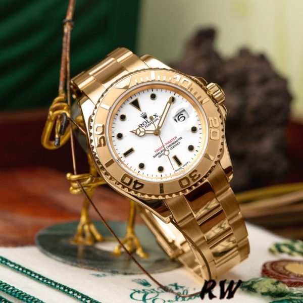 Rolex Yacht Master 16628 White Dial 40mm Mens replica Watch - Image 3