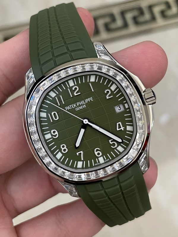 Patek Philippe Aquanaut 5167 300G 010 Black & Green & Brown 40mm(black) - Image 14