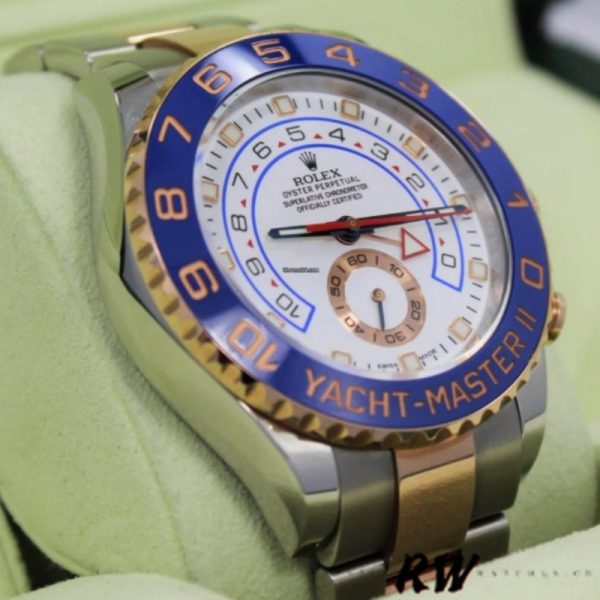 Rolex Yacht Master II 116681 White dial 44mm Mens replica Watch - Image 3