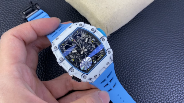 Richard Mille RM 35-03 Rafa Nadal White Carbon Quartz TPT(BLUE) - Image 9