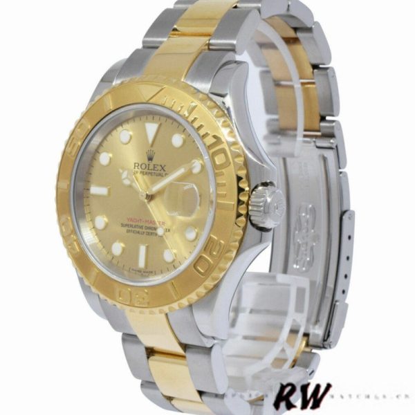 Rolex Yachtmaster 16623 Steel Yellow Gold Champagne Dial 40MM Mens Replica Watch - Image 3