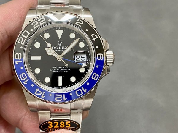 Rolex GMT-Master II 126710BLRO Black Dial Stainless Steel 40MM Mens Replica Watch - Image 3