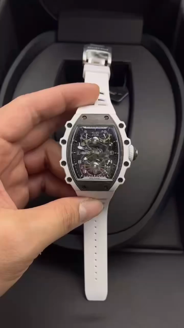Richard Mille RM 21-02 Tourbillon Aerodyne Quarts TPT Carbon White - Image 2
