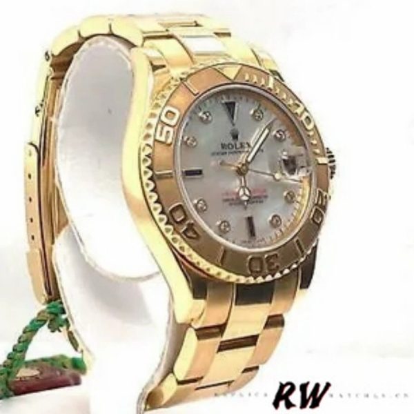 Rolex Yacht Master 168628 MOP Dial 35mm Unisex Replica Watch - Image 2