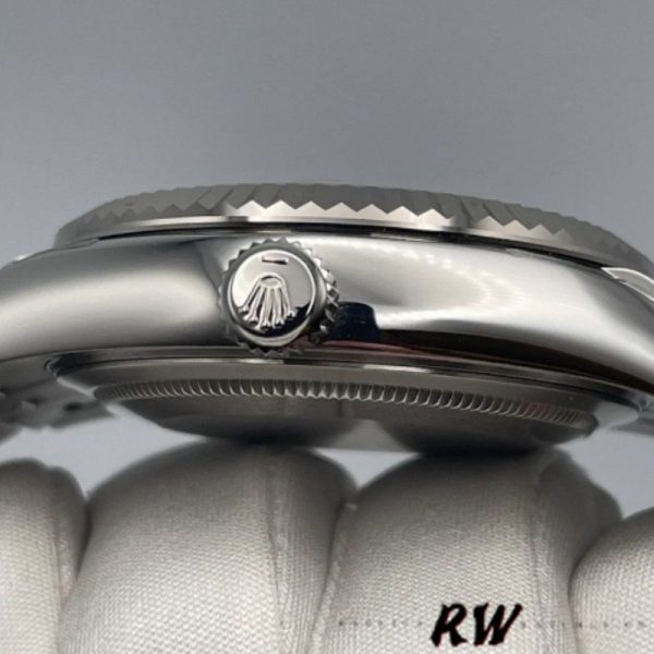 Rolex Sky-Dweller 326934 Fluted Bezel White Dial 42MM Replica Watch - Image 4