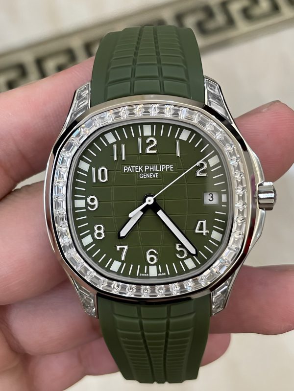 Patek Philippe Aquanaut 5167 300G 010 Black & Green & Brown 40mm(black) - Image 13