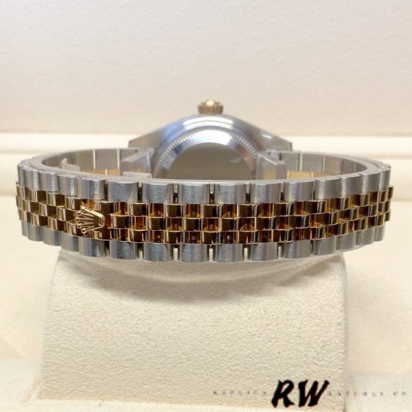 Rolex Datejust 279173 White Roman Numeral Dial Fluted Bezel 28mm Lady Replica Watch - Image 6
