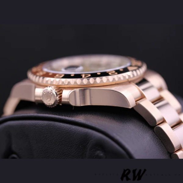 Rolex GMT-Master II 126715CHNR Black Dial Everose case 40MM Mens Replica Watch - Image 4