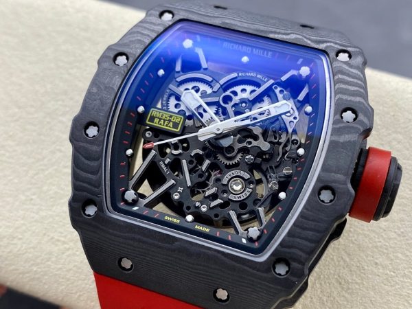 Richard Mille Black Carbon NTPT Automatic Rafael Nadal RM35-02(Fabric) - Image 4