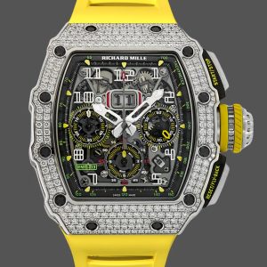 Richard Mille RM 011 03 Stainless Steel & 18K Gold Diamond Bezel