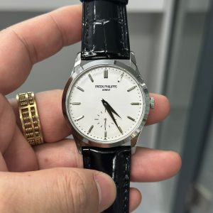 Patek Philippe Calatrava Silver Dial 18 kt White Gold 5196G 001(default)