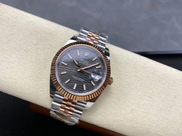 Rolex Datejust Grey Fluted Motif Dial m126331 0020 Mens Watch - Image 5