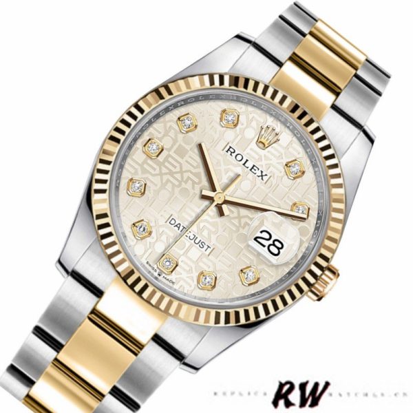 Rolex Datejust 126233 Silver Jubilee Dial 36MM Unisex Replica Watch - Image 2