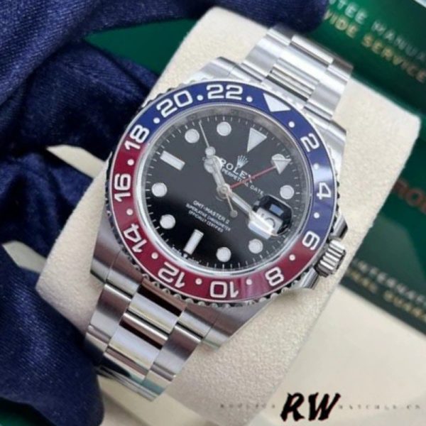 Rolex GMT-Master II 126710BLRO Black Dial 40MM Mens Replica Watch - Image 2