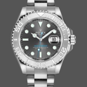 Rolex Yacht Master 116622 Stainless Steel Grey Dial 40mm Mens Replica Watch