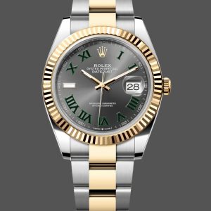 Rolex Datejust Champagne Two Tone M126333 0019 41mm Mens