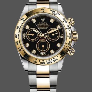 Rolex Cosmograph Daytona 116503 Black Diamond Dial 40MM Mens Replica Watch