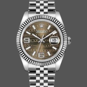 Rolex Datejust 116234 Stainless Steel Case Bronze Dial 36mm Unisex Replica Watch